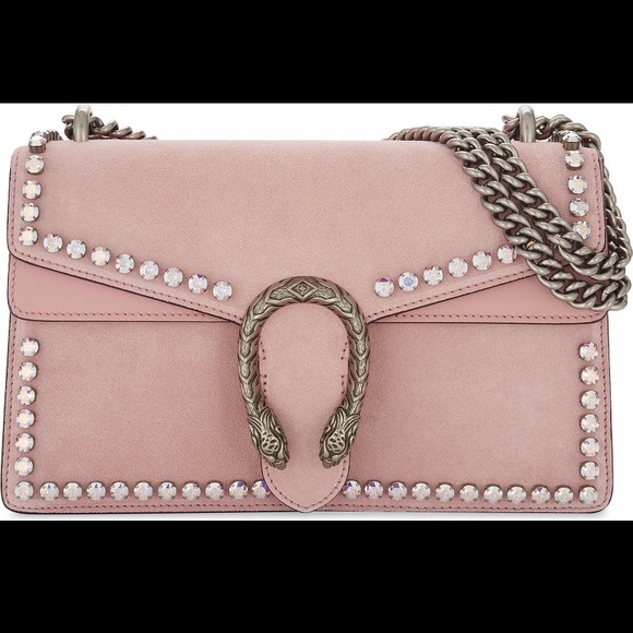 Sold* Gucci Dionysus Swarovski Suede Bag (medium) - Picture 3 of 4